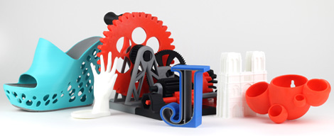 Samples of 3D Printing using the CubePro
