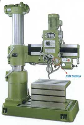 Birmingham Radial Drill Press available in 5 models