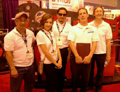 AMTC staff members at the International Manufacturing Technology Show (IMTS)