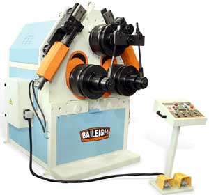 Image of Baileigh RH150 Double Pinch Type Hydraulic Powered Rolling Machine
