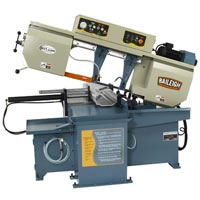 Click for a larger picture of this Baileigh BS-20SA single miter semi-auto bandsaw