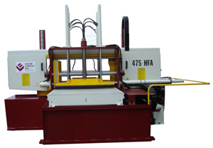 Automatic Band Saw Machine with double column accuracy - front view