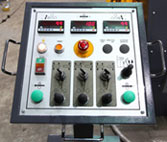 Photo of Control Panel on plate rolling machine in stock