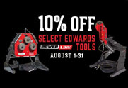 10% Off Edwards Auxilliary Machines