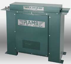 Image of RAMS S and Drive Roll forming machine made in USA