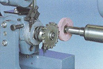 Side milling cutter grinding on the M2 Tool Grinder